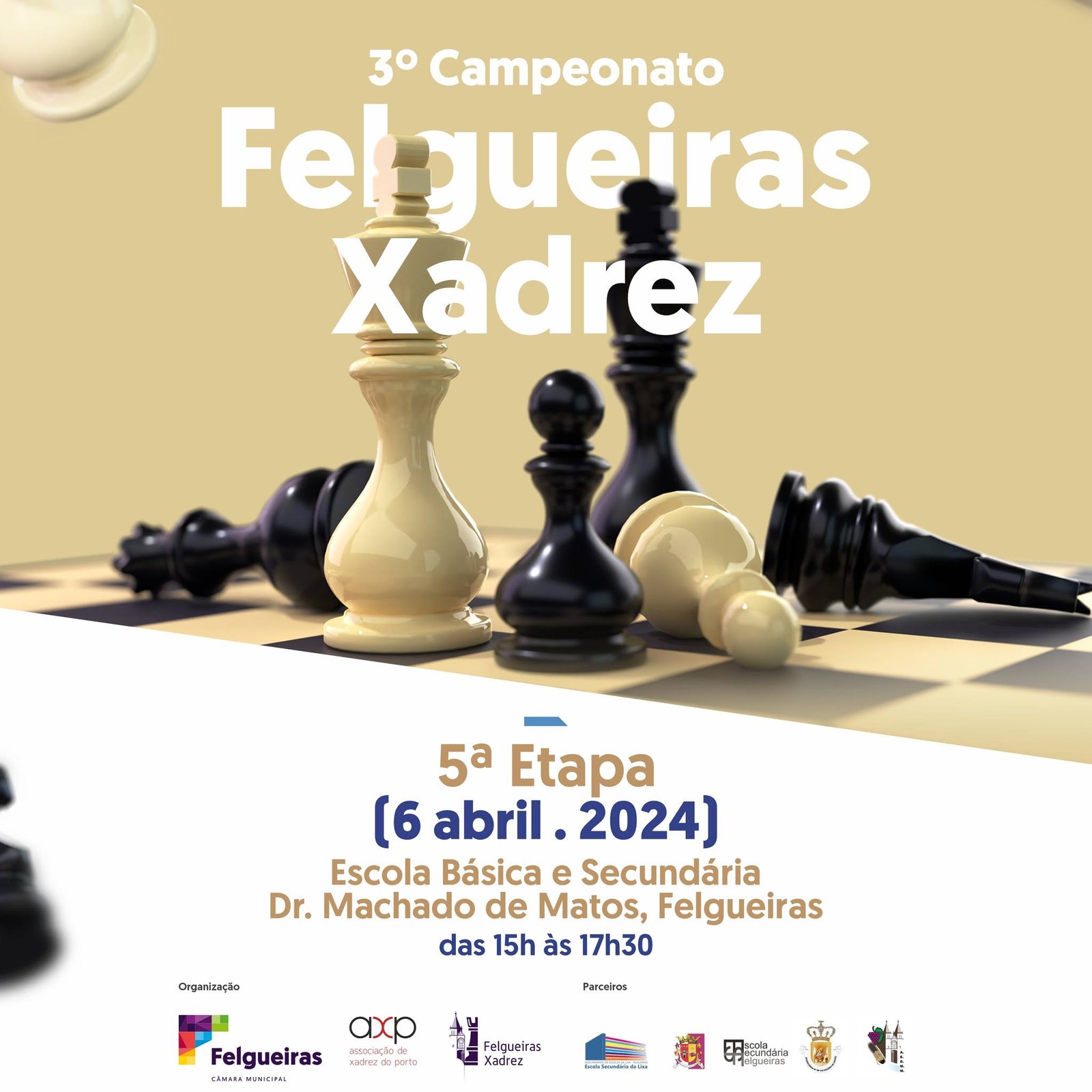 3.º Campeonato Felgueiras Xadrez - 5.ª etapa