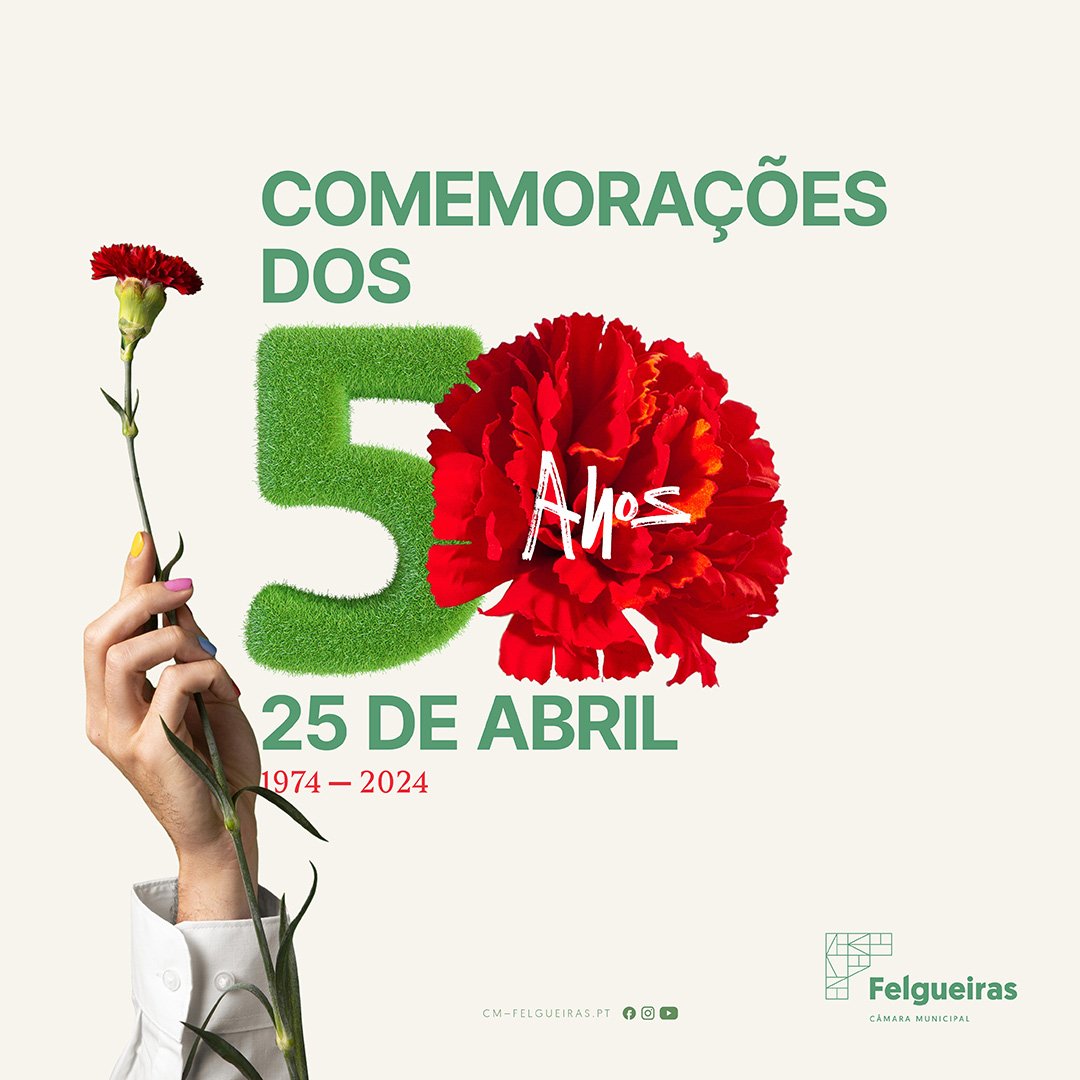 Comemorações dos 50 anos 25 de abril