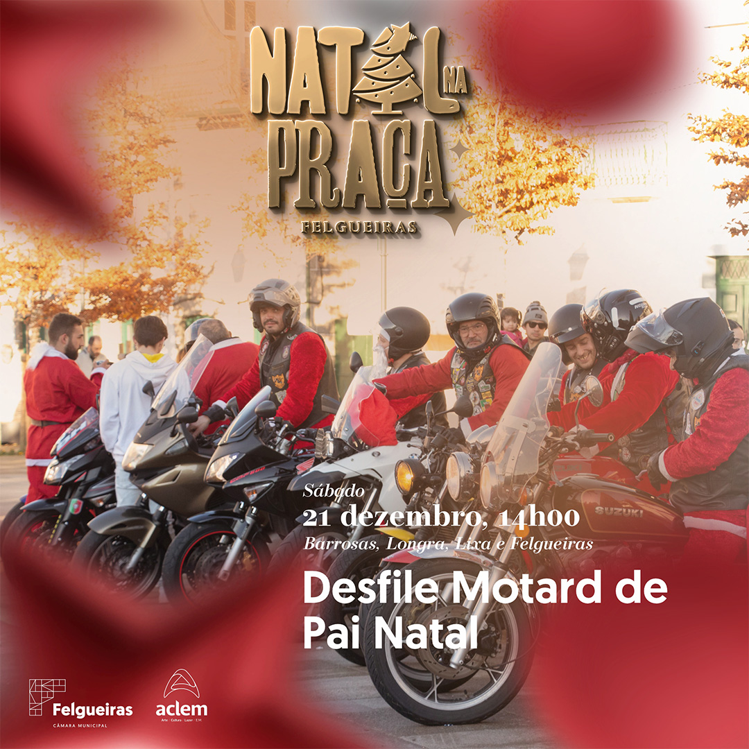 Desfile Motard de Pai Natal