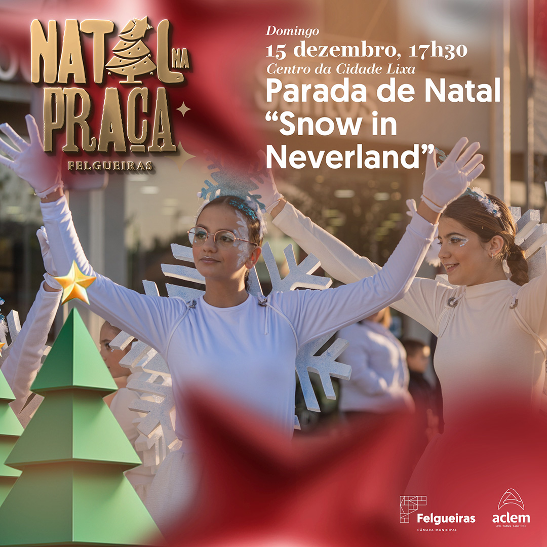 Parada de Natal "Show in Neverland" - Lixa