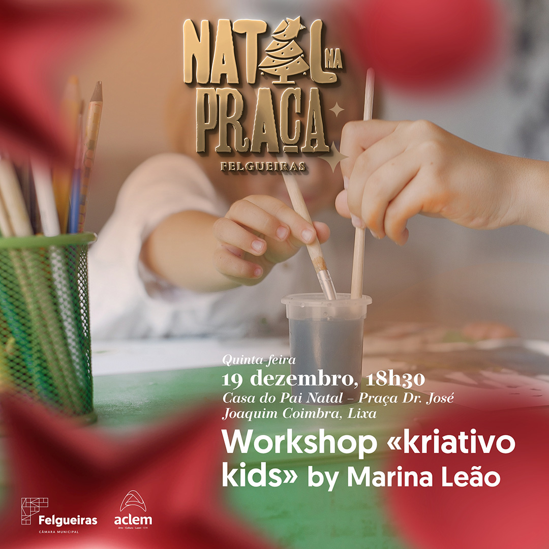 Workshop «kriativo kids» by Marina Leão