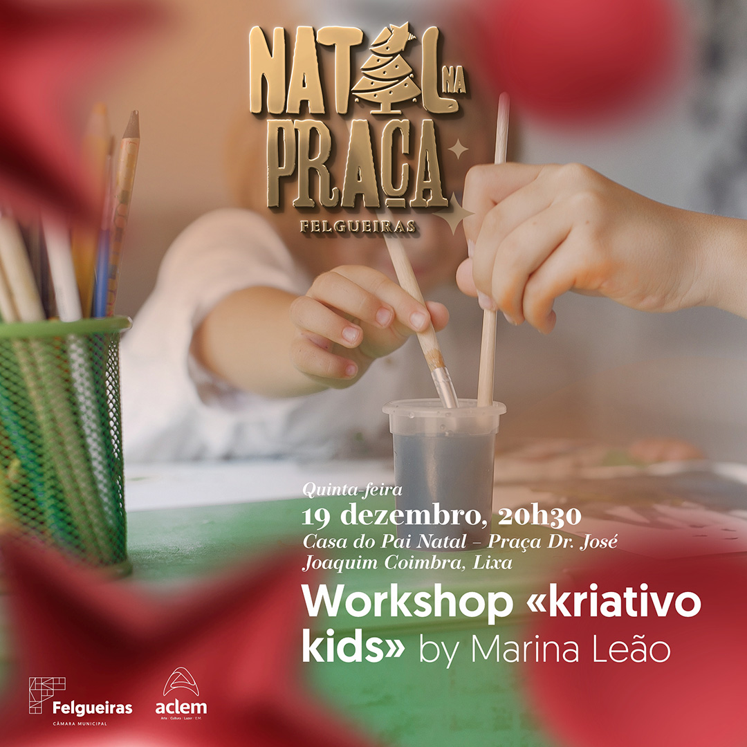 Workshop "kriativo kids" by Marina Leão