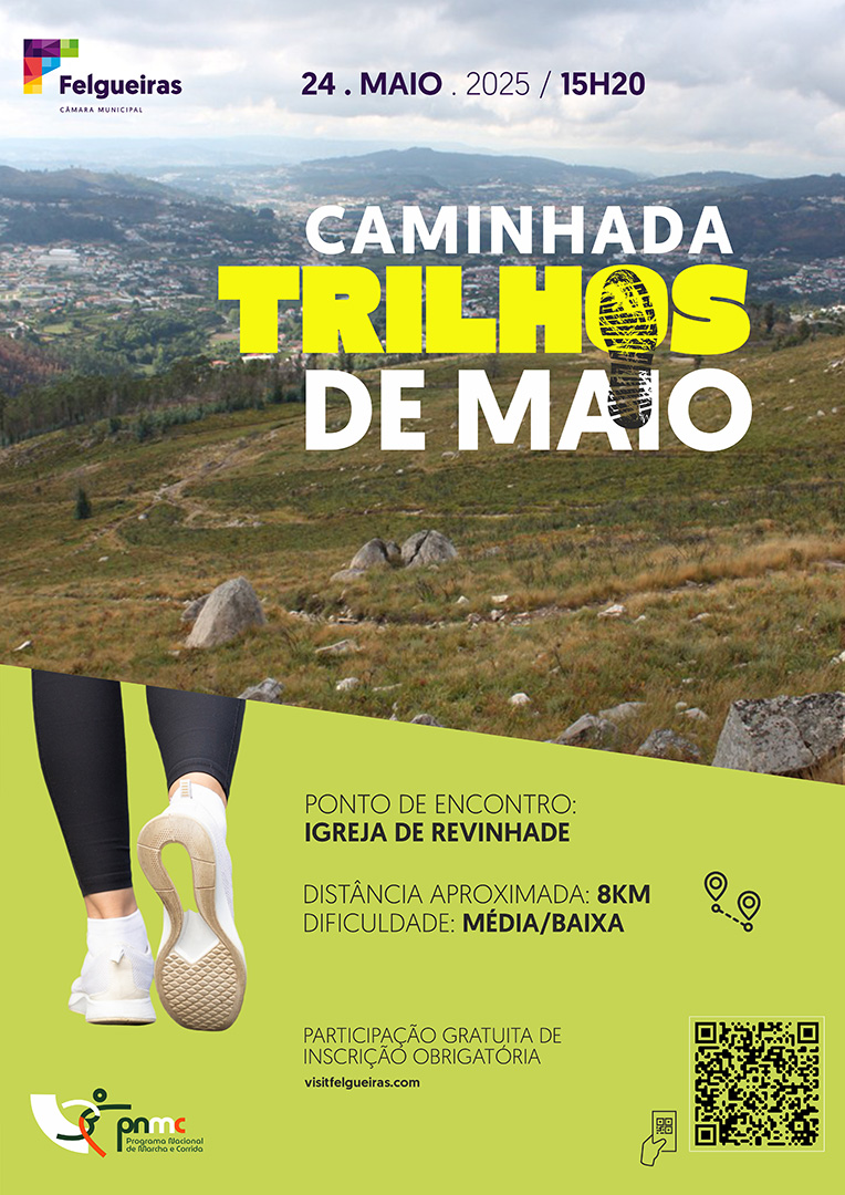 Caminhada - Trilhos de Maio