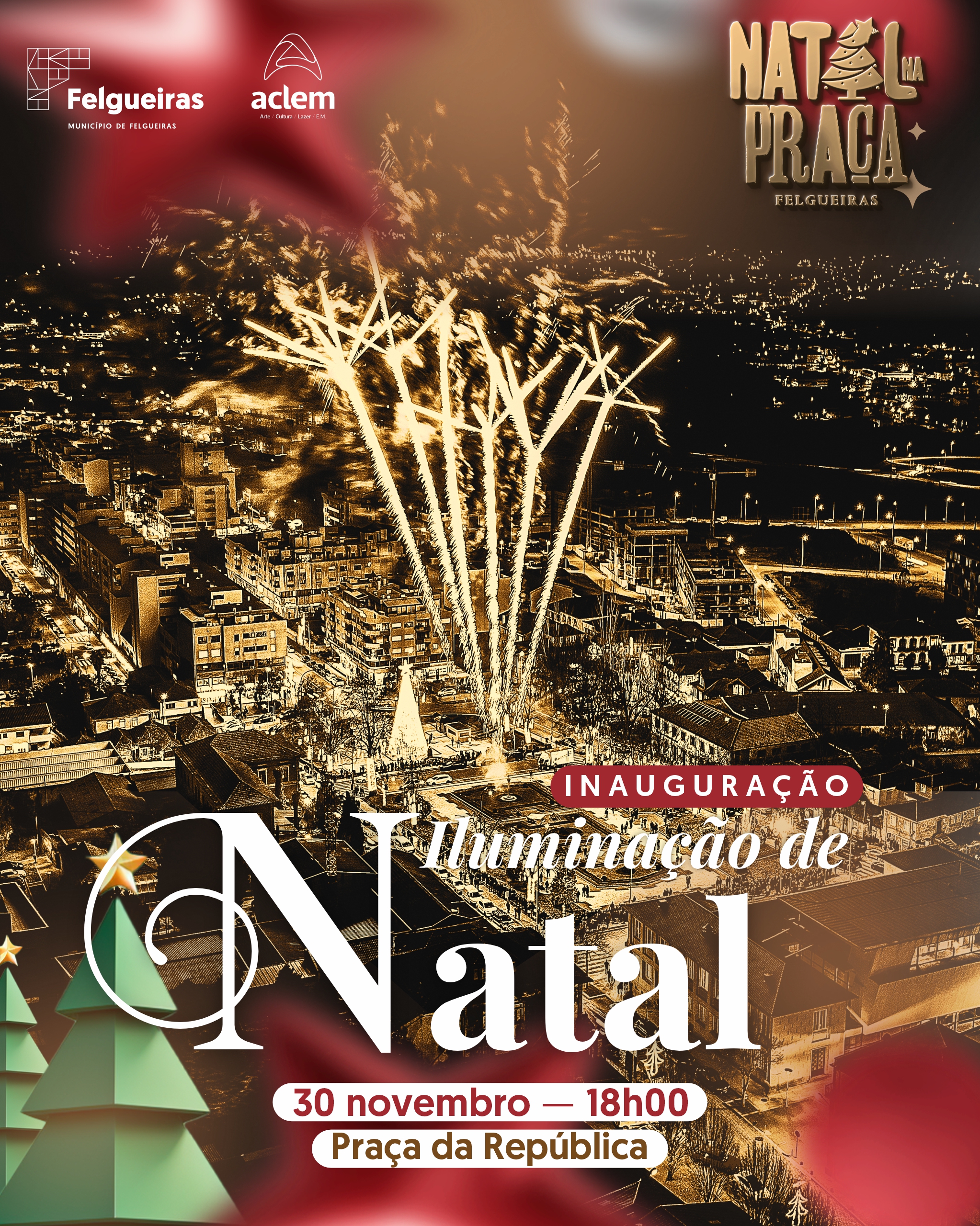 Inauguração da Iluminação de Natal 2025